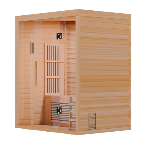Aura Trio – 3-Person Hybrid Sauna (Infrared + Traditional Heating)