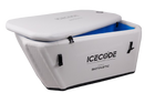 IceCode Arctic X 2.0 Drop-Stitch Cold Plunge Tub white open top view Biotastic India