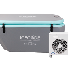 IceCode Arctic X 2.0 grey with Standard Chiller angle view Biotastic India