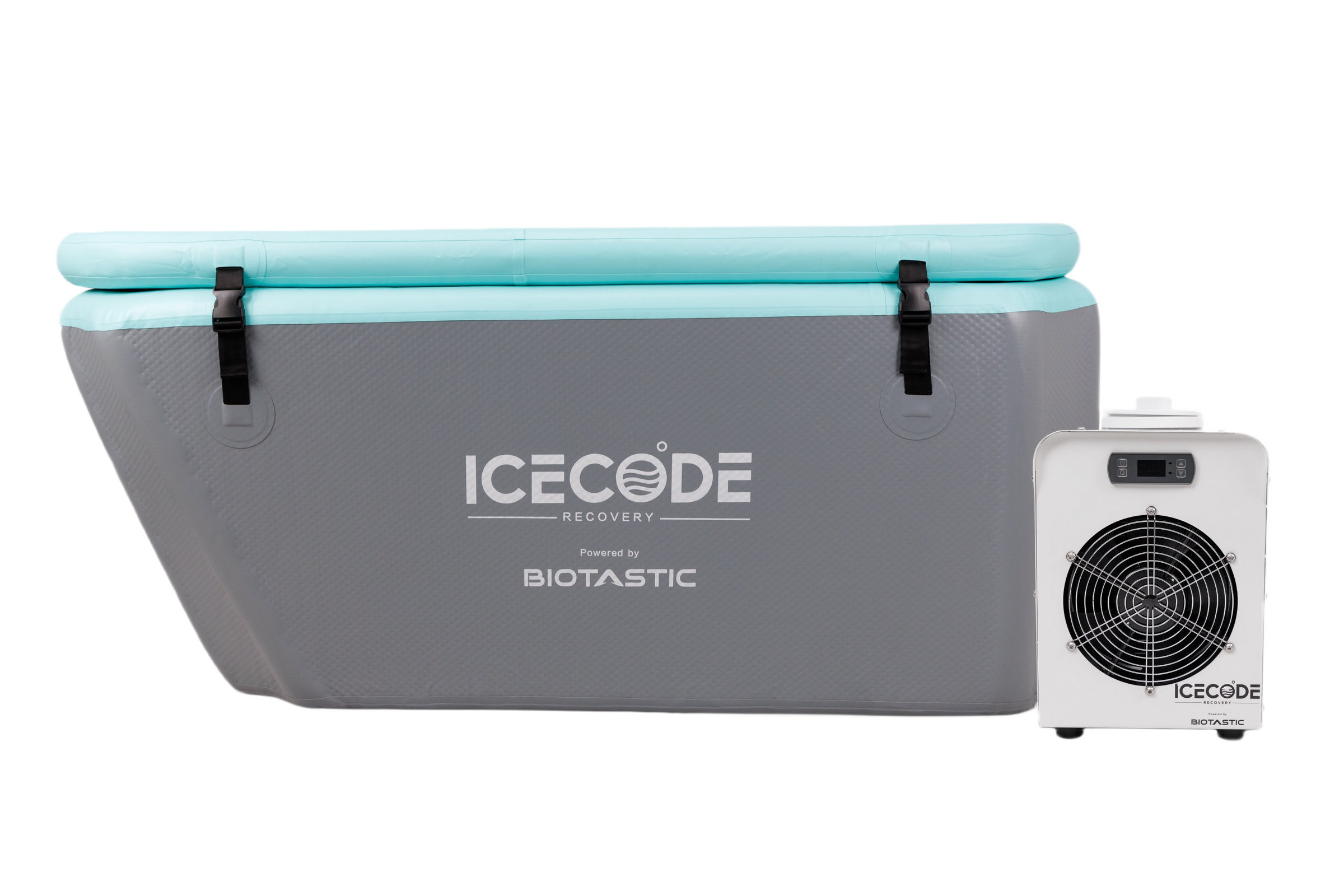 IceCode Arctic X 2.0 grey with Pro Chiller rear angle Biotastic India