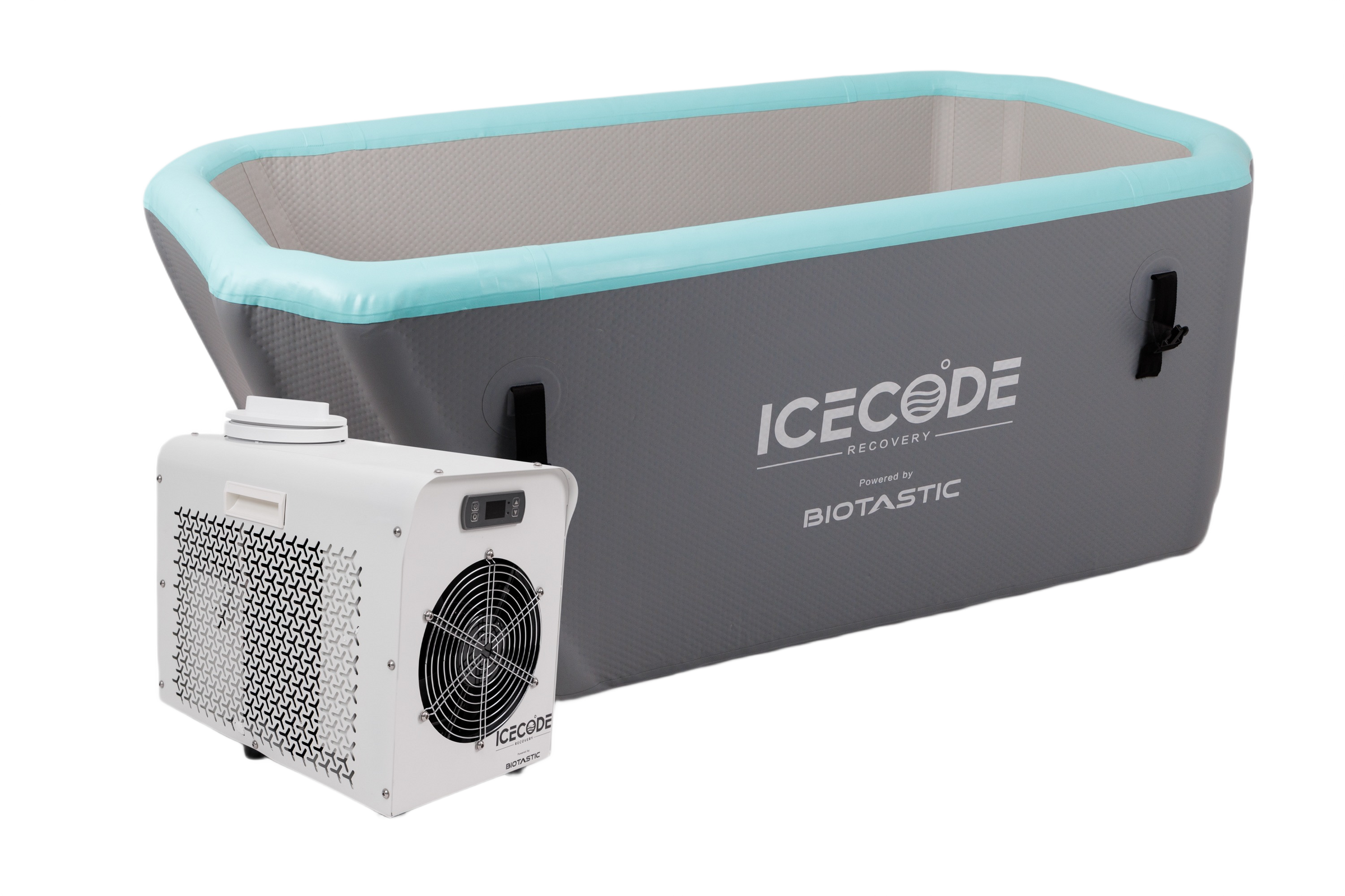 IceCode Arctic X 2.0 cold plunge tub lifestyle setup Biotastic India