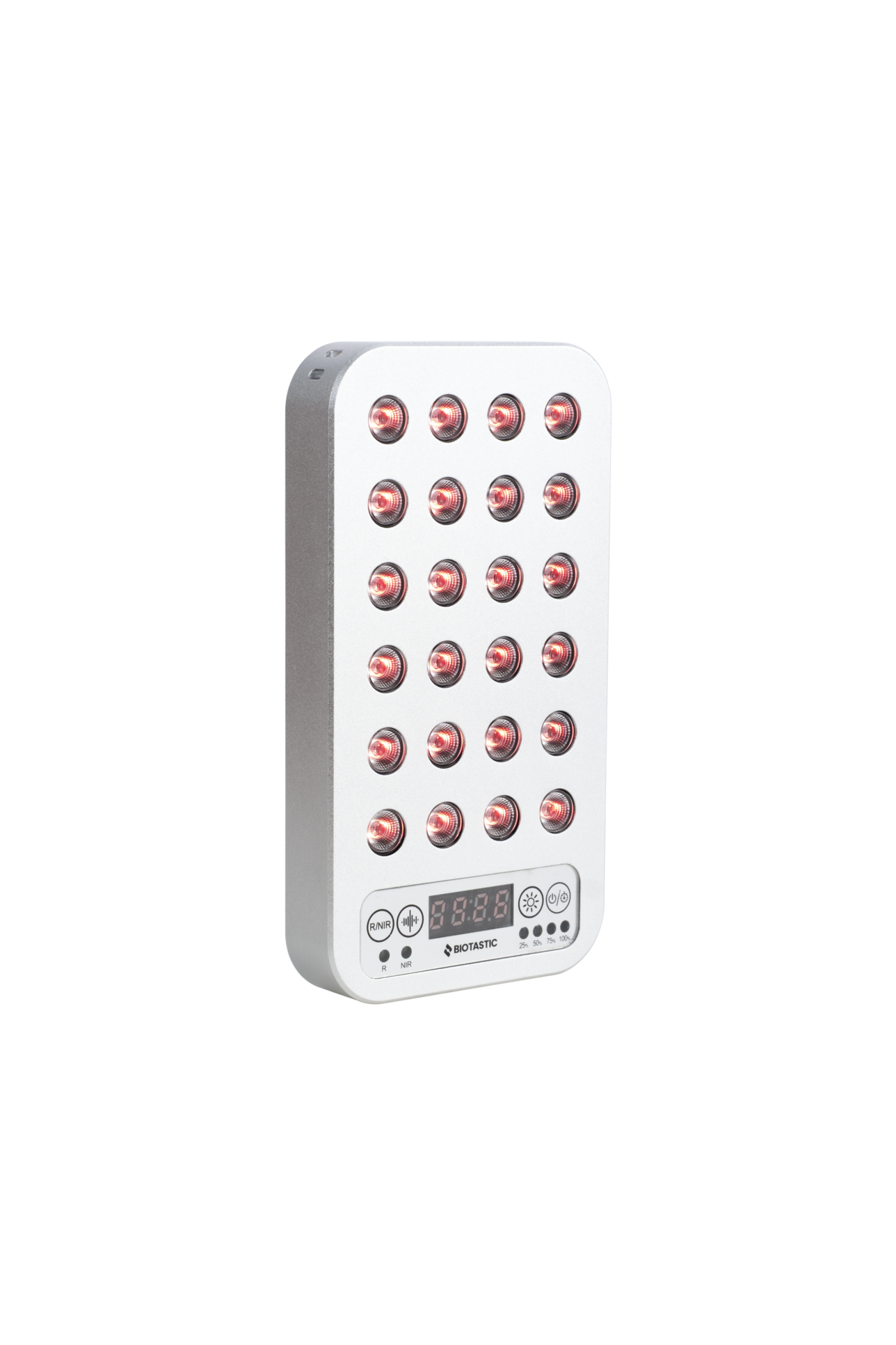 HealLite Nano Compact Red Light Therapy Device front view white background Biotastic India