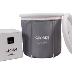 IcePod 3.0 LITE ice bath with control panel and lid, Biotastic India
