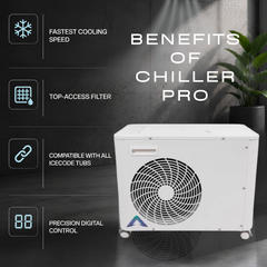 IceCode Chiller Pro — Cold Plunge Water Chiller (1.5HP · 3.8kW)