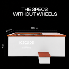 IceCode Kristal Pro Chill - Commercial Cold Plunge (Integrated Chiller + Filtration · 3.8kW)