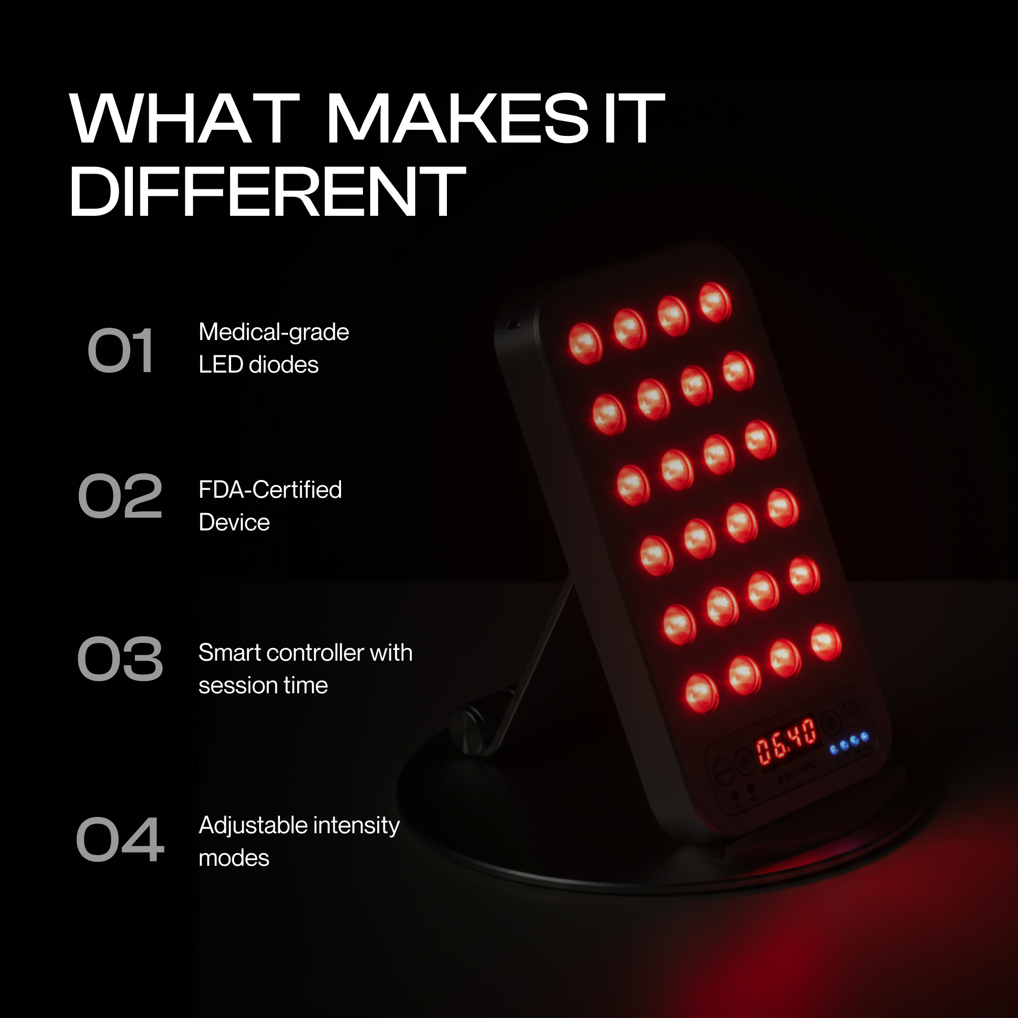 HealLite Nano what makes it different feature highlights infographic Biotastic India