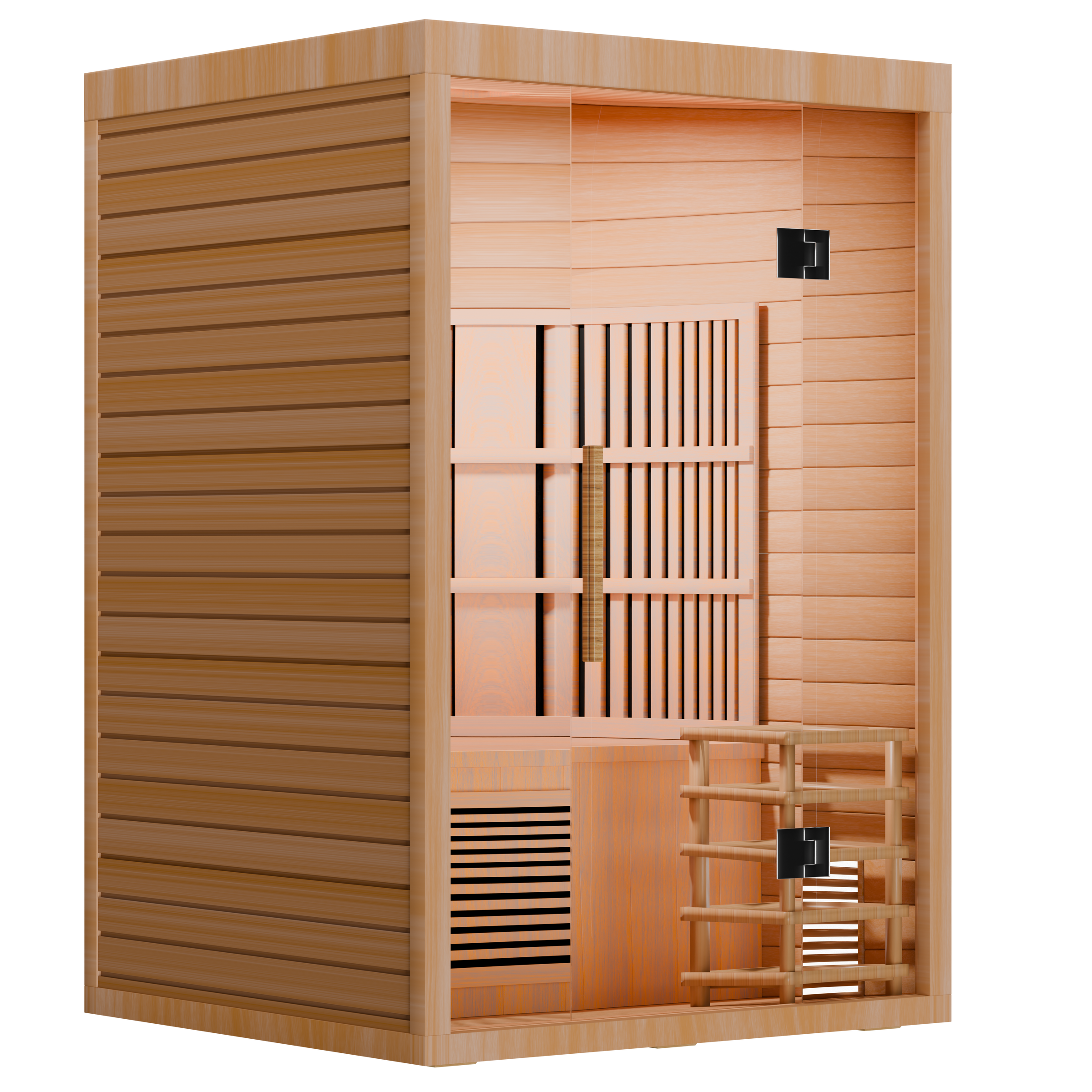 Aura Duo – 2-Person Hybrid Sauna (Infrared + Traditional Heating)