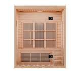Aura Trio – 3-Person Hybrid Sauna (Infrared + Traditional Heating)