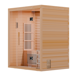 Aura Trio – 3-Person Hybrid Sauna (Infrared + Traditional Heating)