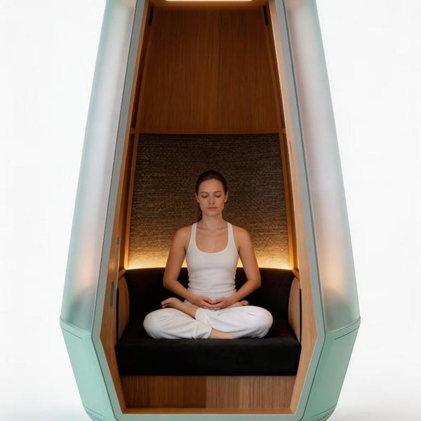 Biotastic Sanctum  — Soundproof Meditation & Rest Pod (Sound-Immersive · 1-Person)