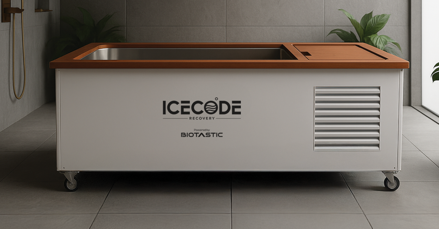 <p>India's first<br/>self-filtering ice bath</p>
