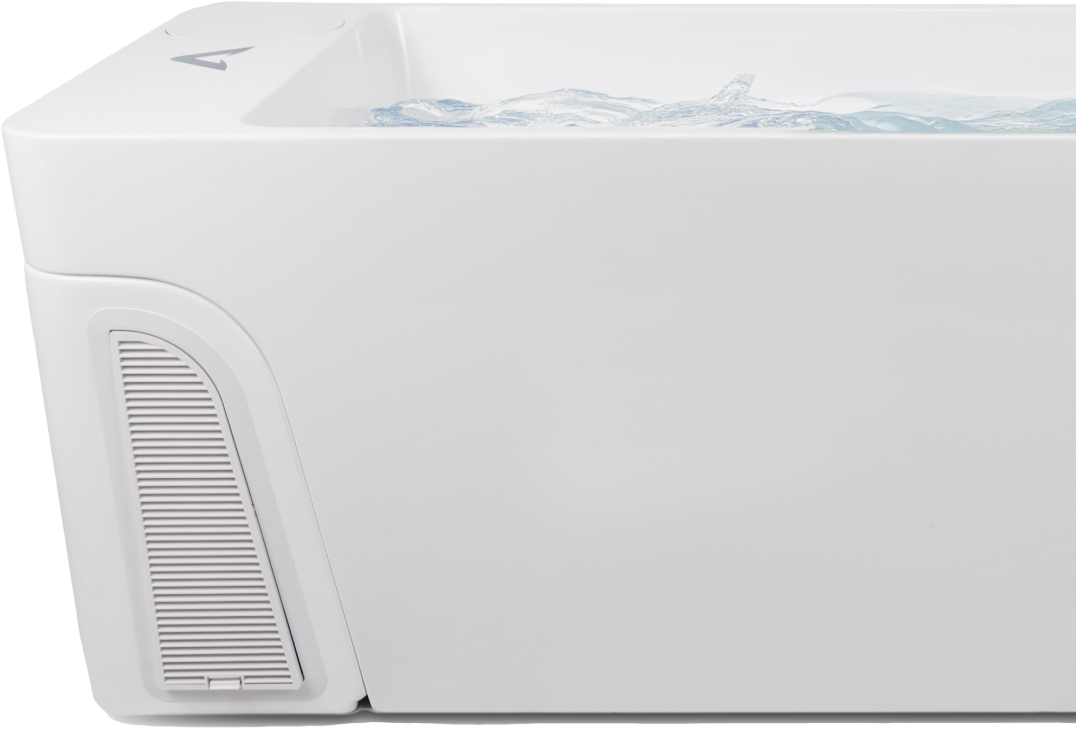 Step into ice-cold recovery, hassle-free