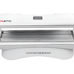HealLite RLT Bed Full Body Red Light Therapy Bed white exterior front view Biotastic India